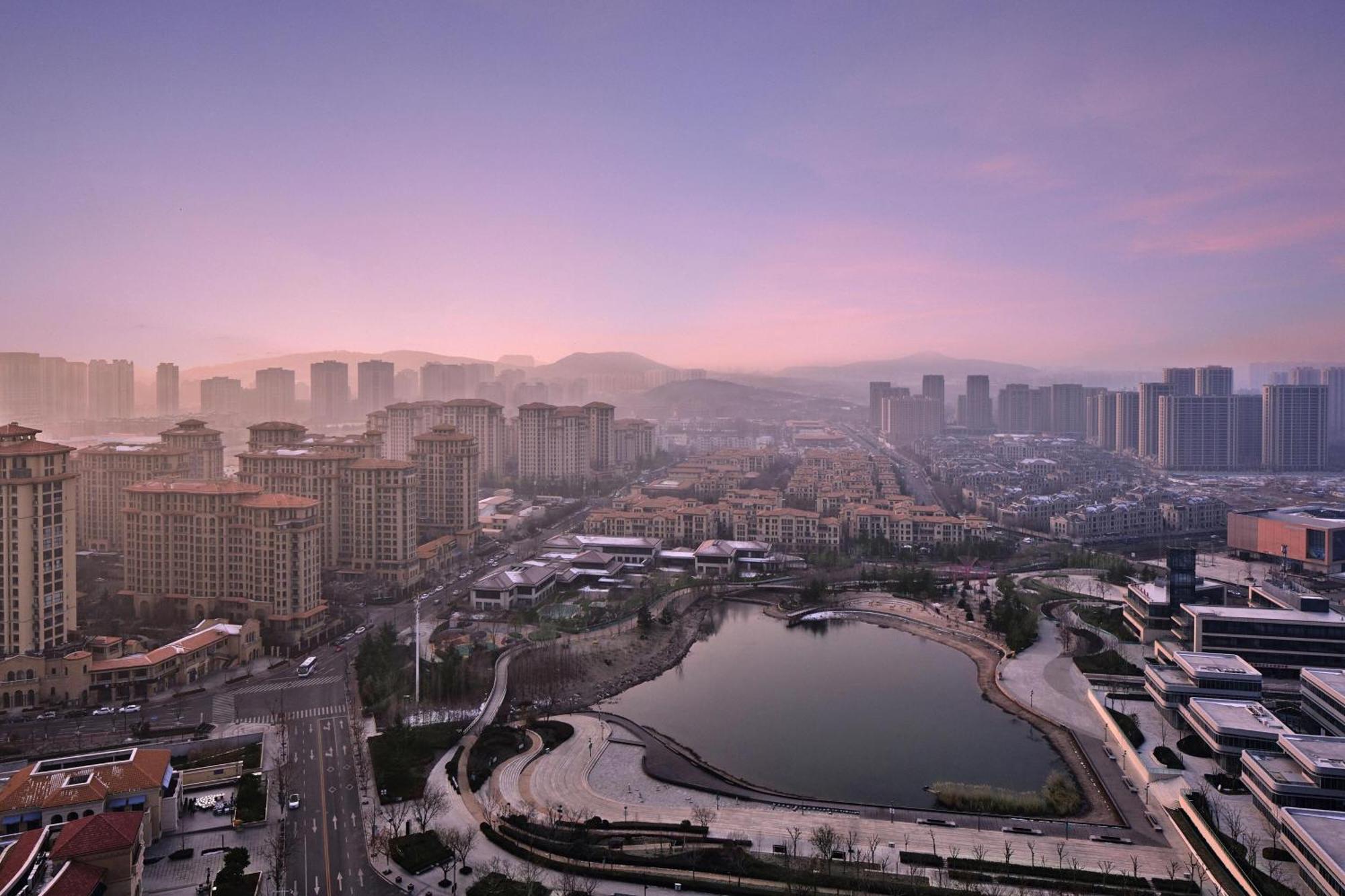 Sheraton Qingdao Licang Hotel Bagian luar foto